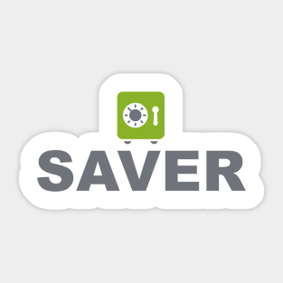 Saver Safe Bank Business Entrepreneur Money Sticker